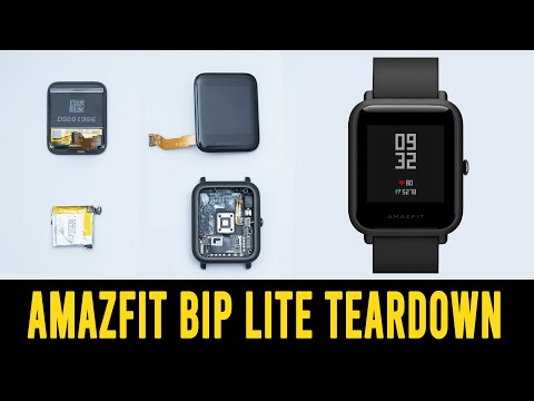 Amazfit bip lite teardown and battery replacement