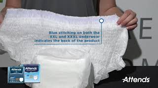 Product video: Attends Bariatric Disposable Adult Incontinence Brief - Ultimate Absorbency