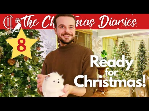 🎄Decorating the Chateau's Dining Room for Christmas & Revealing This Year's Theme! 🎄