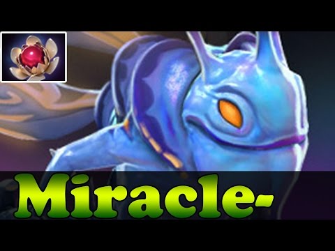 Miracle- 9000MMR Dota 2 - Puck with Lotus Orb - Full Game
