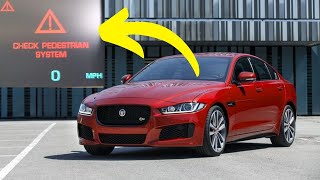 “Check Pedestrian System” warning in Jaguar vehicles