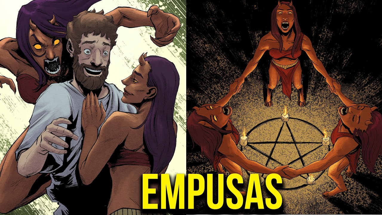 Empusas - As Temíveis Entidades Vampíricas da Mitologia Grega
