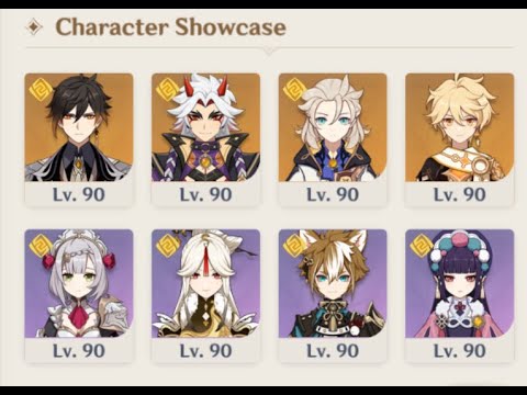 8 Level 90 Geo Characters VS Spiral Abyss Floor 12 - Genshin Impact