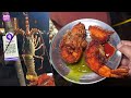 Giant Lobster Prawns Fry At Puri Beach Street Food Puri Odisha