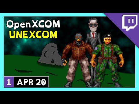 Yeti Streams OpenXCOM | UNEXCOM Mod Stream part 1