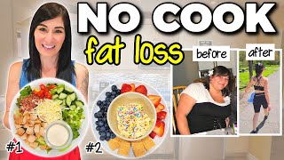 I Lost Weight FAST Eating These 2 NO COOK HIGH PROTEIN MEALS