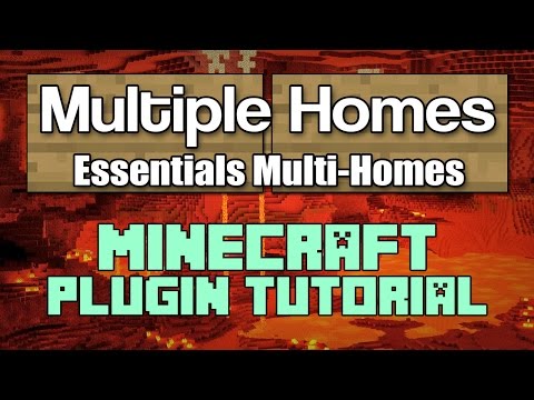 Multiple Homes Tutorial - Essentials Plugin Minecraft