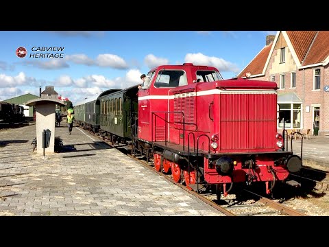 🇩🇪 Cab Ride 1956: German Diesel: Stadskanaal - Musselkanaal STAR Stadskanaalrail 28/10/2018