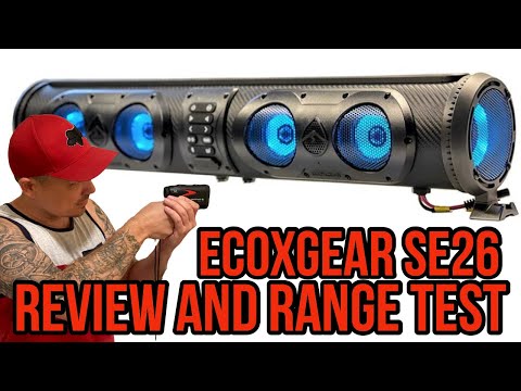 ECOXGEAR SOUND BAR RANGE TEST AND REVIEW