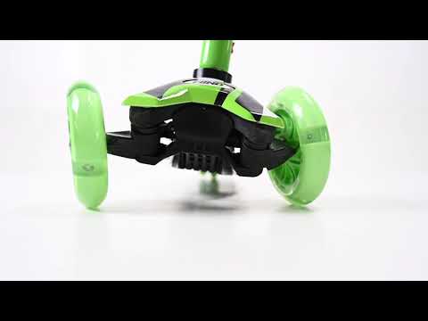 Video de Monopatín 4 ruedas Wind Verde