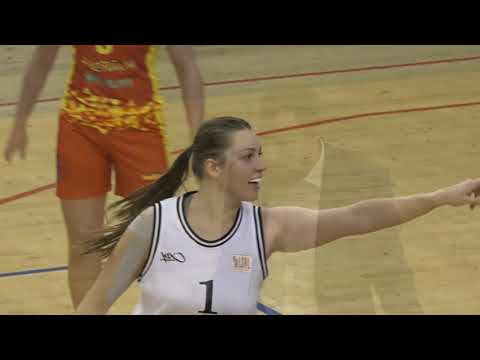 Spilgtākie momenti no Baltijas sieviešu līgas spēles RSU - Klaipedas Fortūna, 30.11.2018.