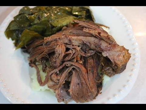 Slow Cooker Brisket With Collard Greens: Crockpot Beef...