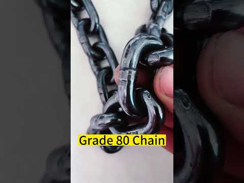 Lifting chain for crane