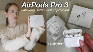 AirPods Pro 3 Unboxing, Setup & Review *testing new features*