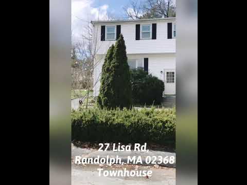 27 Lisa Rd, Randolph, MA 02368 Townhouse No Condo Fee