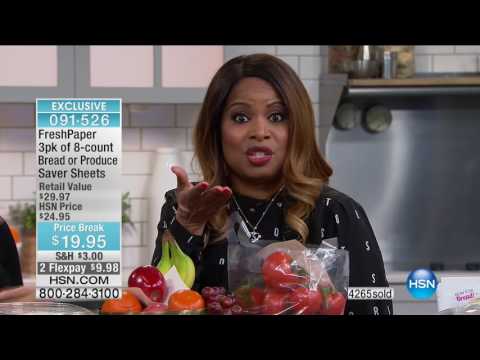 HSN | Kitchen Innovations featuring FreshPaper 02.04.2017 - 07 PM