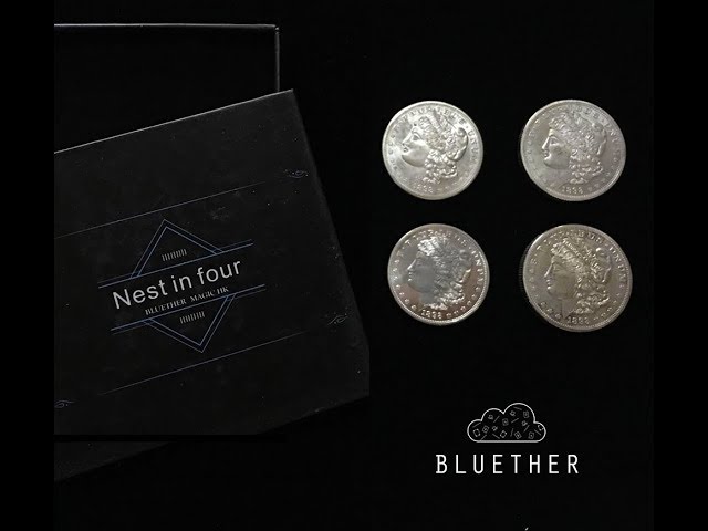 Vídeo relacionado con ZQION Moneda multiusos Flipper (dólar morgan) Trucos de magia Moneda magnética o de gravedad, ilusiones mágicas, primer plano, trucos mágicos, accesorios para magos