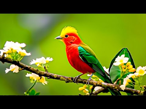 The World's Most Beautiful Bird Songs 4K~ Bird Sounds Touches the Soul. Soothe Nerves and Heal Heart