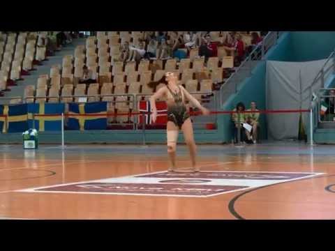 EuroTwirl 2015 - Demi-Finale Senior - Laurie MENVIELLE