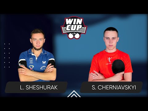 00:45 Liubomyr Sheshurak - Serhii Cherniavskyi West 6 WIN CUP 16.04.2024 | TABLE TENNIS WINCUP