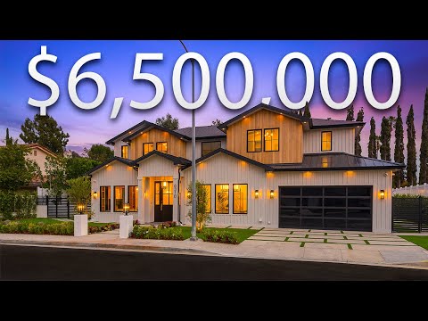 Inside A $6,500,000 MANSION With A ROLLS ROYCE Style Movie Theater | Los Angeles Mansion Tour