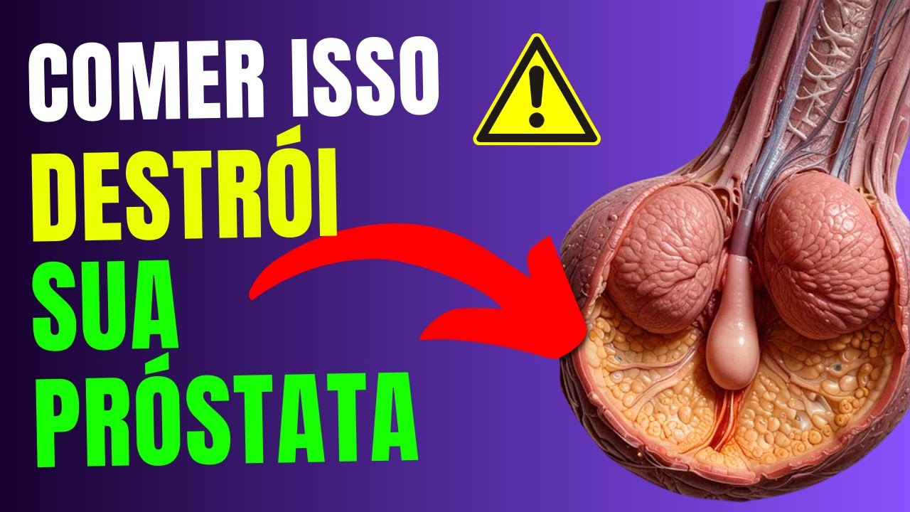 7 ALIMENTOS QUE PODEM AUMENTAR SUA PRÓSTATA!