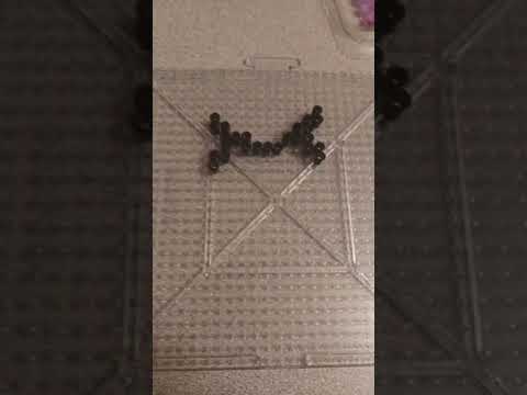 making darkrai  perler #perlers