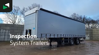 System Trailers LPRS18 NEW Taiilgate Lift+Steeringaxle Hardwood floor SAF semirremolque con lona corredera nuevo | Imagen 4 - Autoline