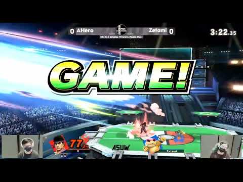 Domino Effect 20 - Ahero (Ryu) vs. Zetami (Bowser Jr.) - Ultimate Singles Pools
