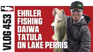 Brent Ehrler on Lake Perris with Daiwa 
