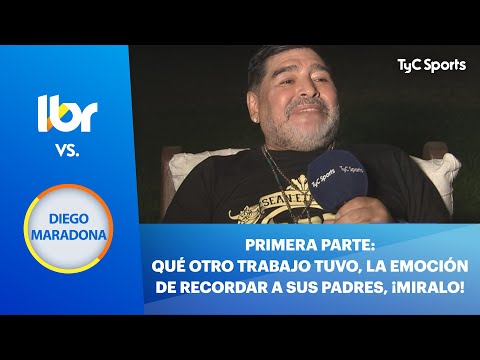 La entrevista más personal de Maradona: confesiones de fútbol, sexo y droga