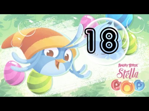 Angry Birds Stella POP!!! Level  18  Walkthrough