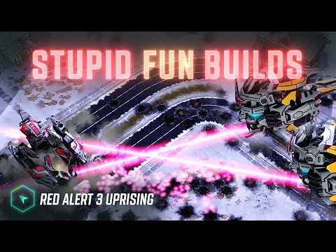 Stupid Fun Builds vs Brutal AI - Red Alert 3 Uprising