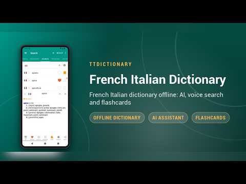French Italian Dictionary video thumbnail