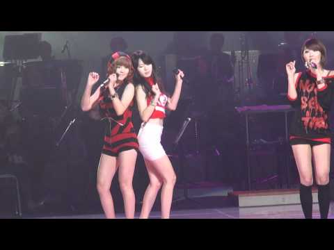 [fancam] 110412 포미닛(4Minute) - Heart To Heart （소현 현아）@ KBS Open Concert