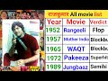 बेताज बादशाह राजकुमार Movie List Rajkumar Hit And Flop All Mov