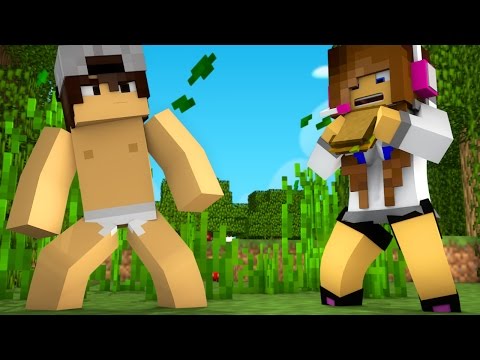 Minecraft: CORRIDA PVP - MAGRO vs GORDO!