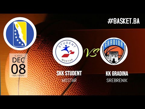 LIVE ◘ SKK Student vs KK Gradina Srebrenik ◘ 2018/2019 ◘ 8 kolo