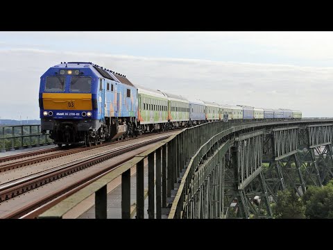 Die Eisenbahn nach Sylt 2021 - Sommer + Herbst (Fensterzüge)