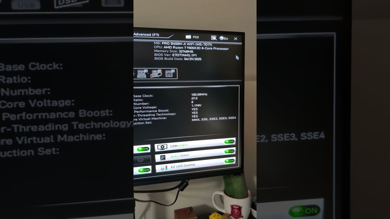 Overclock your RAM! Enable XMP or EXPO #pc #pcbuild #pcgaming #overclock #expo  #builtpc #custompc