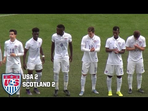 U-20 MNT vs. Scotland: Highlights - Oct. 9, 2015