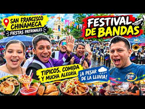 ¡FIESTAS PATRONALES! 🎺🔥 San Francisco Chinameca se llenó de BANDAS, COMIDA y ALEGRÍA