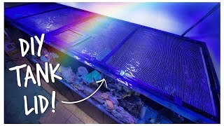 Red Sea DIY Net Cover with Feeding Hatch for the Reefer 3XL 900! | 240 gallon Mixed Reef