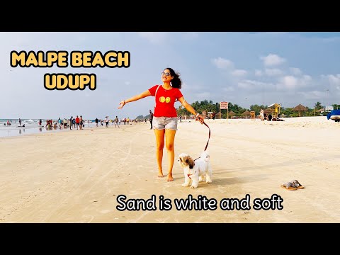 Malpe Beach Udupi | Udupi tourist places | white sand beach in Karnataka | Udupi |Karnataka tourism