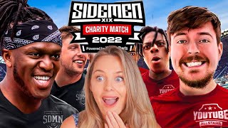 REACTING TO SIDEMEN CHARITY MATCH 2022 (Goals & Highlights)