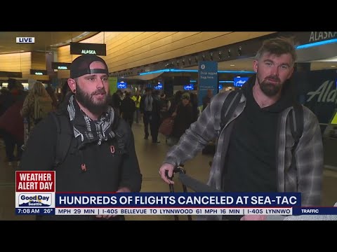 Hundreds of flights canceled at Sea-Tac (7:00 a.m.) | FOX 13 Seattle