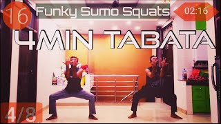 4MIN TABATA DESPACITO WORKOUT (H&amp;H ep.2)