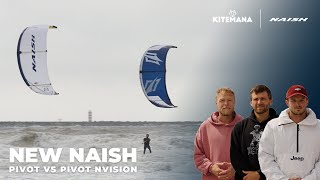 New Naish Pivot NVISION 2026 vs Q-Series ft. Stig, Ewan, and Ruben