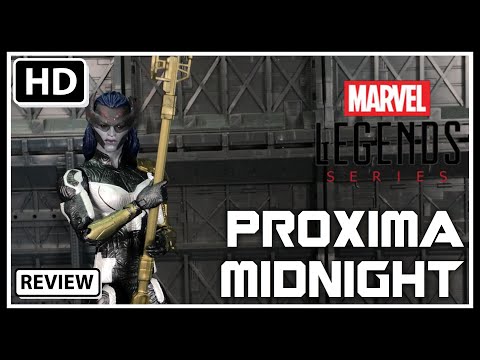 Marvel Legends Avenger Infinity War PROXIMA MIDNIGHT figure review