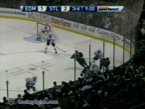 Marc Pouliot vs Carlo Colaiacovo Mar 28, 2010 - Sportsnet feed